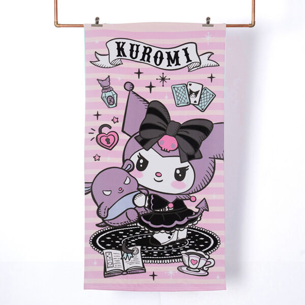 Set Toalla 70x140 cm. + Lentes de Sol / Kuromi Bruja - Mashini - Imagen 2