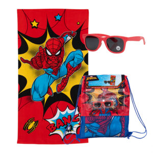 Set Toalla 70x140 cm. + Lentes de Sol / Spiderman Ba - Mashini