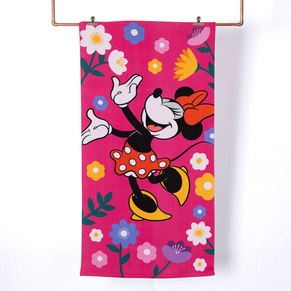 Set Toalla de Playa 70x140 cm. + Jockey / Minnie Spring - Mashini - Imagen 2