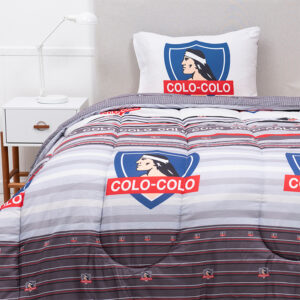 Plumón Plumón Reversible Microfibra 1.5 plazas / ColoColo Vencedores - Mashini