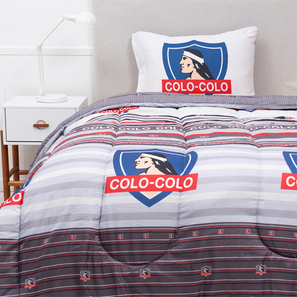 Plumón Plumón Reversible Microfibra 1.5 plazas / ColoColo Vencedores - Mashini