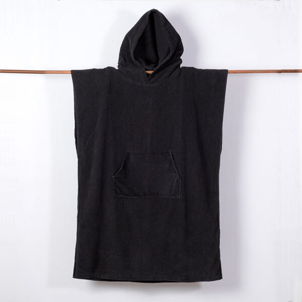 Poncho de Playa 70x100 cm. / Negro - Mashini