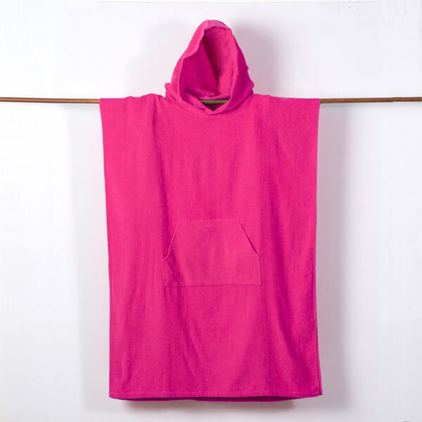 Poncho de Playa 70x100 cm. / Fucsia - Mashini