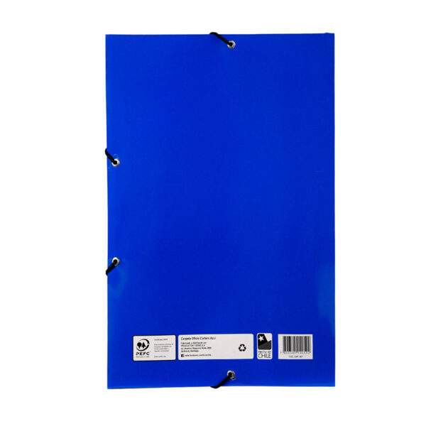 Carpeta Oficio Cartera / Azul - Torre - Imagen 3