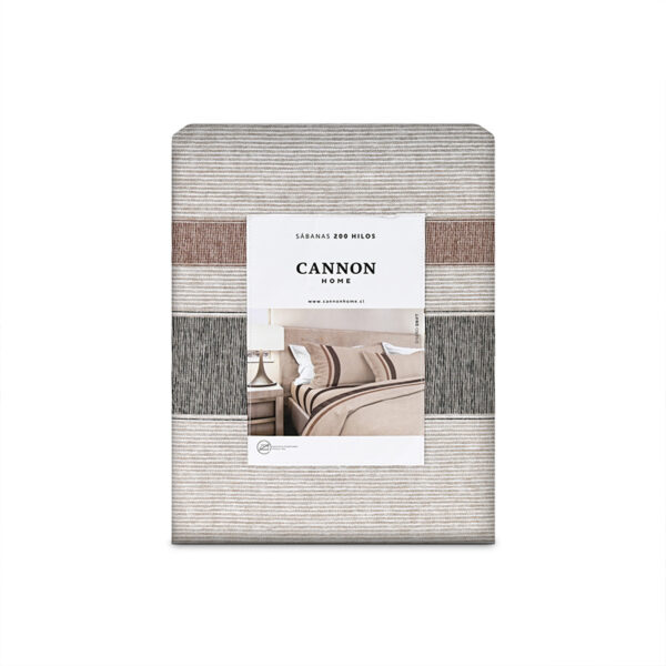 Juego de Sábanas Estampadas 200 Hilos 2 Plazas / Drift - Cannon - Imagen 3