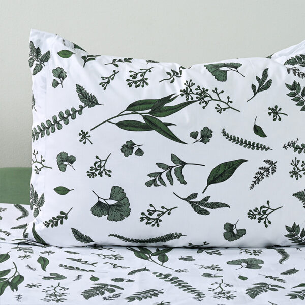 Juego de Sábanas Estampadas 200 Hilos 1.5 Plazas / Greenery - Cannon - Imagen 2