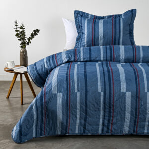 Quilt Estampado 1.5 Plazas / Marine - American Family by Cannon