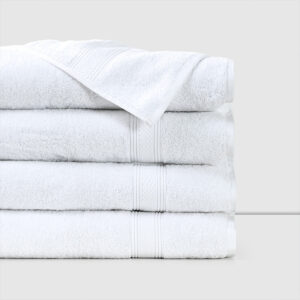 Toalla de Baño 100% Algodón 450 grs. 76x160 cm / Blanco - American Family by Cannon