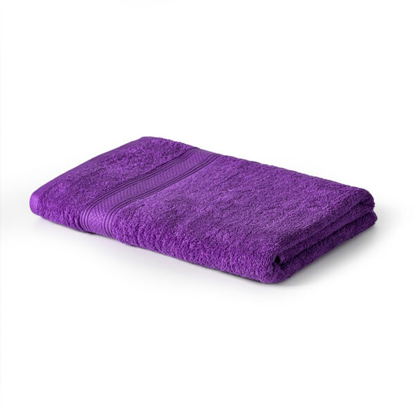 Toalla de Baño 100% Algodón 450 grs. 76x160 cm / Morado - American Family by Cannon - Imagen 2