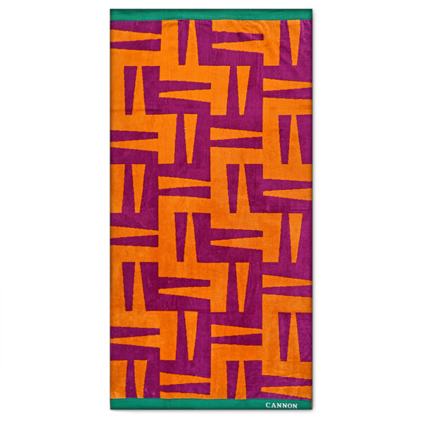 Toalla de Playa 420gr. 80x160 cm. Jacquard / Euforia - Cannon