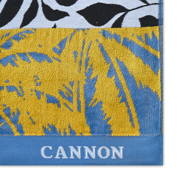 Toalla de Playa 420gr. 80x160 cm. Jacquard / Palmera - Cannon - Imagen 2