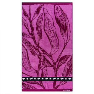 Toalla de Playa 420gr. 100x180 cm. Jacquard / Algas - Cannon