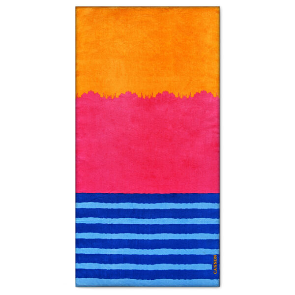 Toalla de Playa 360gr. 100x180 cm. Velour / Malaki - Cannon