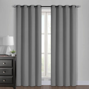 Set Cortinas TC 4P. Lisboa 140x220cm. / Gris - Jovial