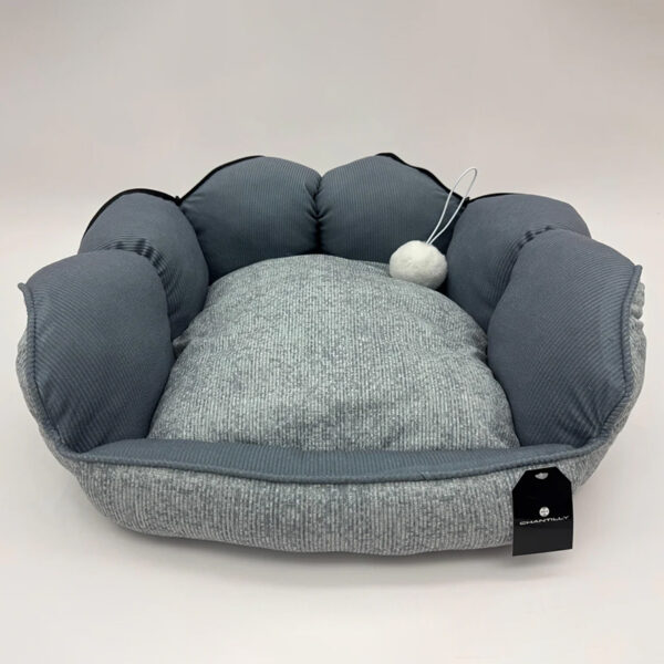 Cama de Gato con Esfera 43x43x35 cm / Gris - Chantilly - Imagen 3