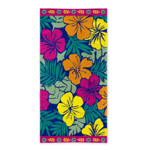 Toalla de Playa Velour 70x140 cm / Aruba - Chiteco by Lourdes