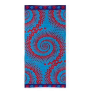 Toalla de Playa Velour 70x140 cm / Ciclon - Chiteco by Lourdes