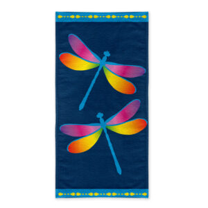 Toalla de Playa Velour 70x140 cm / Dragonfly - Chiteco by Lourdes