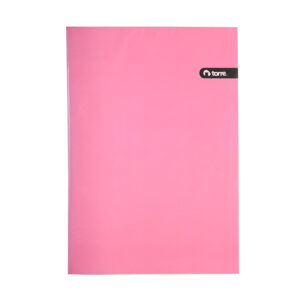 Archivador Plastificado con Gusano / Rosado - Torre