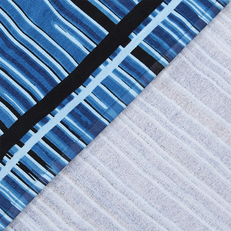 Toalla de Playa Algodón Velour 70x150cm. / Líneas - Mashini - Imagen 2