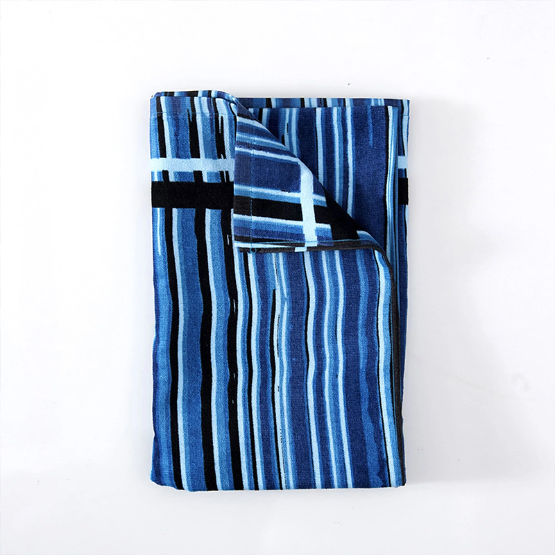 Toalla de Playa Algodón Velour 70x150cm. / Líneas - Mashini - Imagen 3