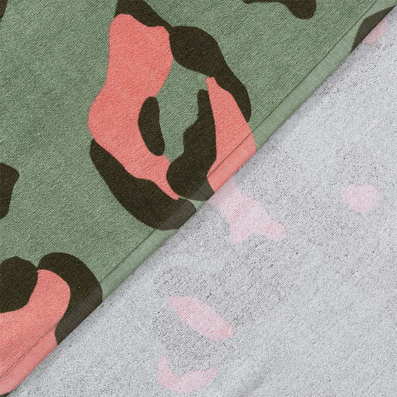 Toalla de Playa Algodón Velour 70x150cm. / Leopard - Mashini - Imagen 2