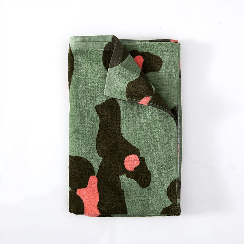 Toalla de Playa Algodón Velour 70x150cm. / Leopard - Mashini - Imagen 3