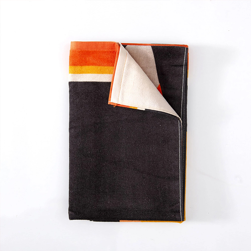 Toalla de Playa Algodón Velour 70x150cm. / Monstera - Mashini - Imagen 3