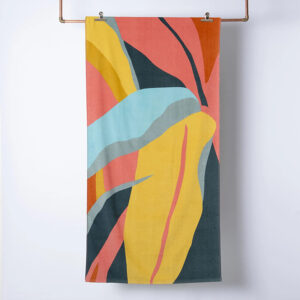Toalla de Playa Algodón Velour 70x150cm. / Plant - Mashini