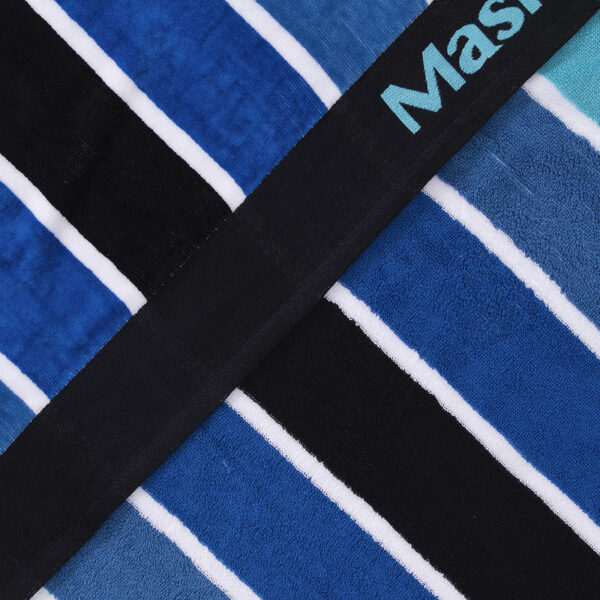 Toalla de Playa Jacquard 80x160cm. / Blue Lines - Mashini - Imagen 2