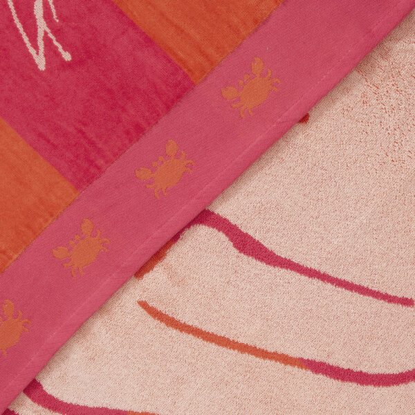 Toalla de Playa Jacquard 100x180cm. / Crab - Mashini - Imagen 2