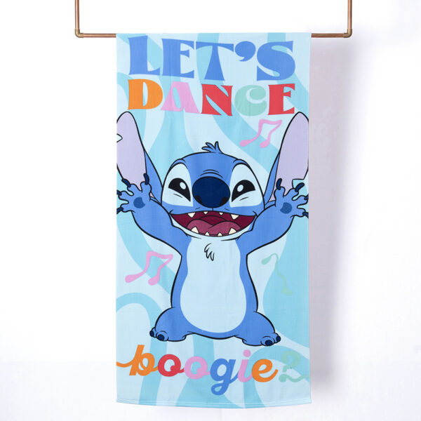 Set Toalla de Playa 70x140 cm. + Frisbee / Stitch Boggie - Mashini - Imagen 2