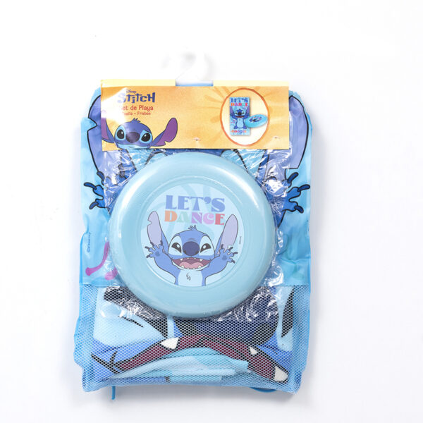 Set Toalla de Playa 70x140 cm. + Frisbee / Stitch Boggie - Mashini - Imagen 4