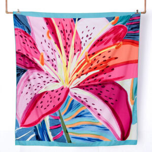 Toalla Playa Deportiva XL 170x180 + Bolso / Lily - Mashini