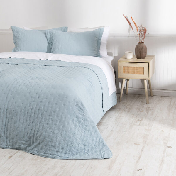 Quilt Ultra Sevilla MF 3 Plazas / Celeste - Mashini - Imagen 3