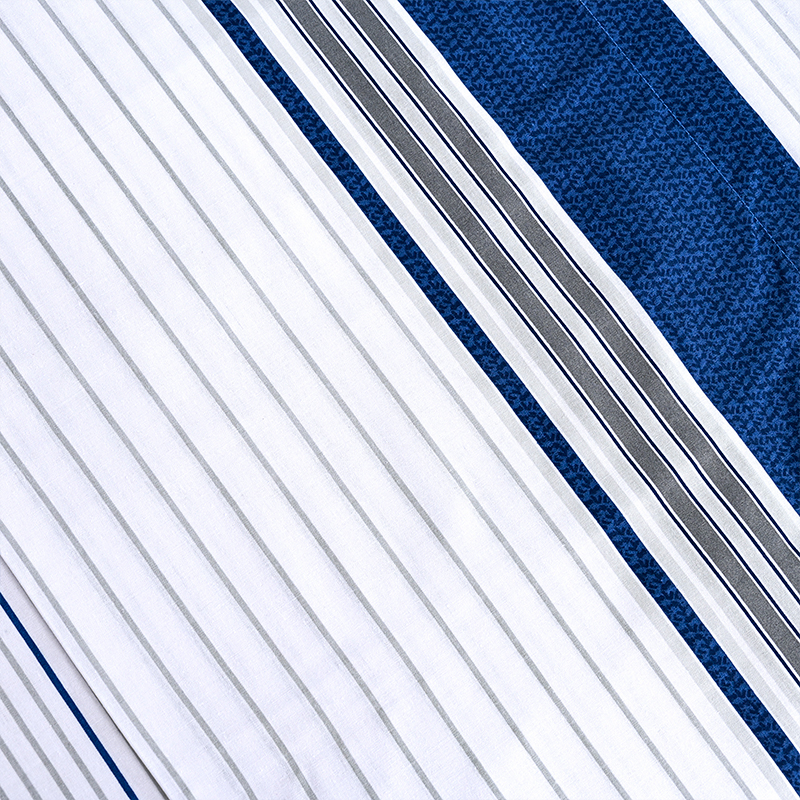 Juego de Sábanas Estampadas 144 Hilos 2 Plazas / Marino Piedra - American Family - Imagen 3