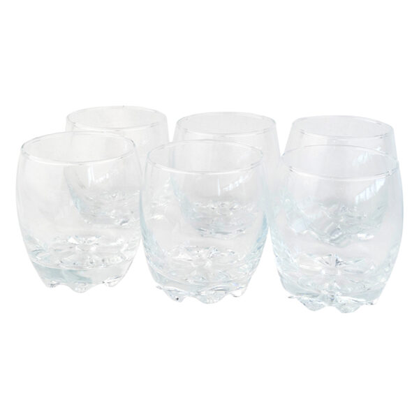 Set 6 Vasos Bajos Glasgow Mix 255 cc. - Doral - Imagen 2