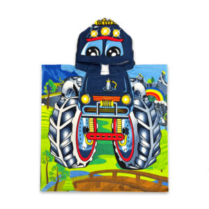 Toalla de Playa Capucha / Monster Truck - Doral