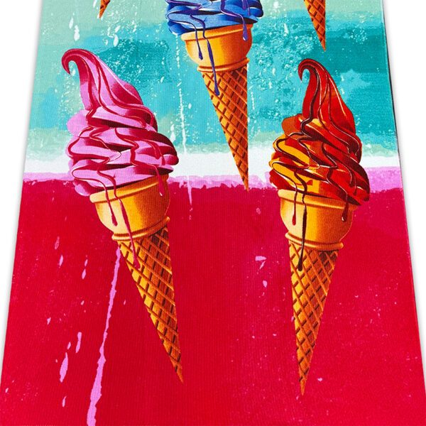 Toalla de Playa Estampada Aruba 70x140 cm / Helados - Doral - Imagen 2