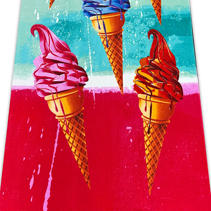 Toalla de Playa Estampada Aruba 70x140 cm / Helados - Doral - Imagen 2
