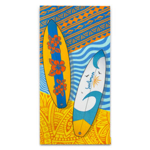 Toalla de Playa Estampada Aruba 70x140 cm / Tablas -  Doral