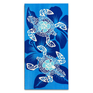Toalla de Playa Estampada Aruba 70x140 cm / Tortugas - Doral