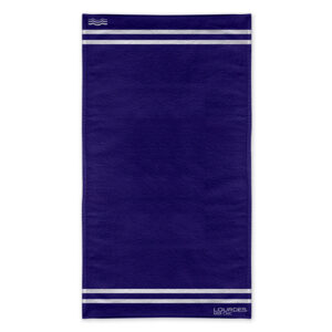 Toalla de Playa Jacquard 100X180cm. / Plain Navy - Lourdes