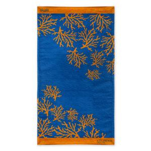 Toalla de Playa Jacquard 100X180cm. / Corail - Lourdes