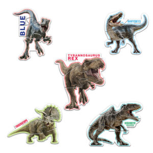 Puzzle 5 Personajes 15 Piezas - Jurasicc World