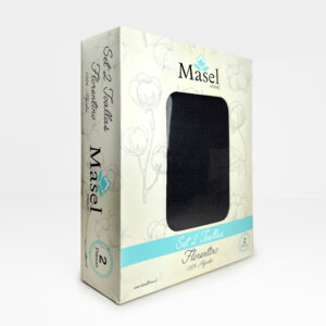 Juego de Toallas en Caja / Black - Masel