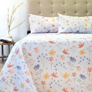 Juego de Sábanas 144 Hilos Composé Premium 2.5 Plazas / Tile - Doral